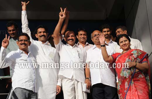 Sadananda Gowda campaign in Mangalore